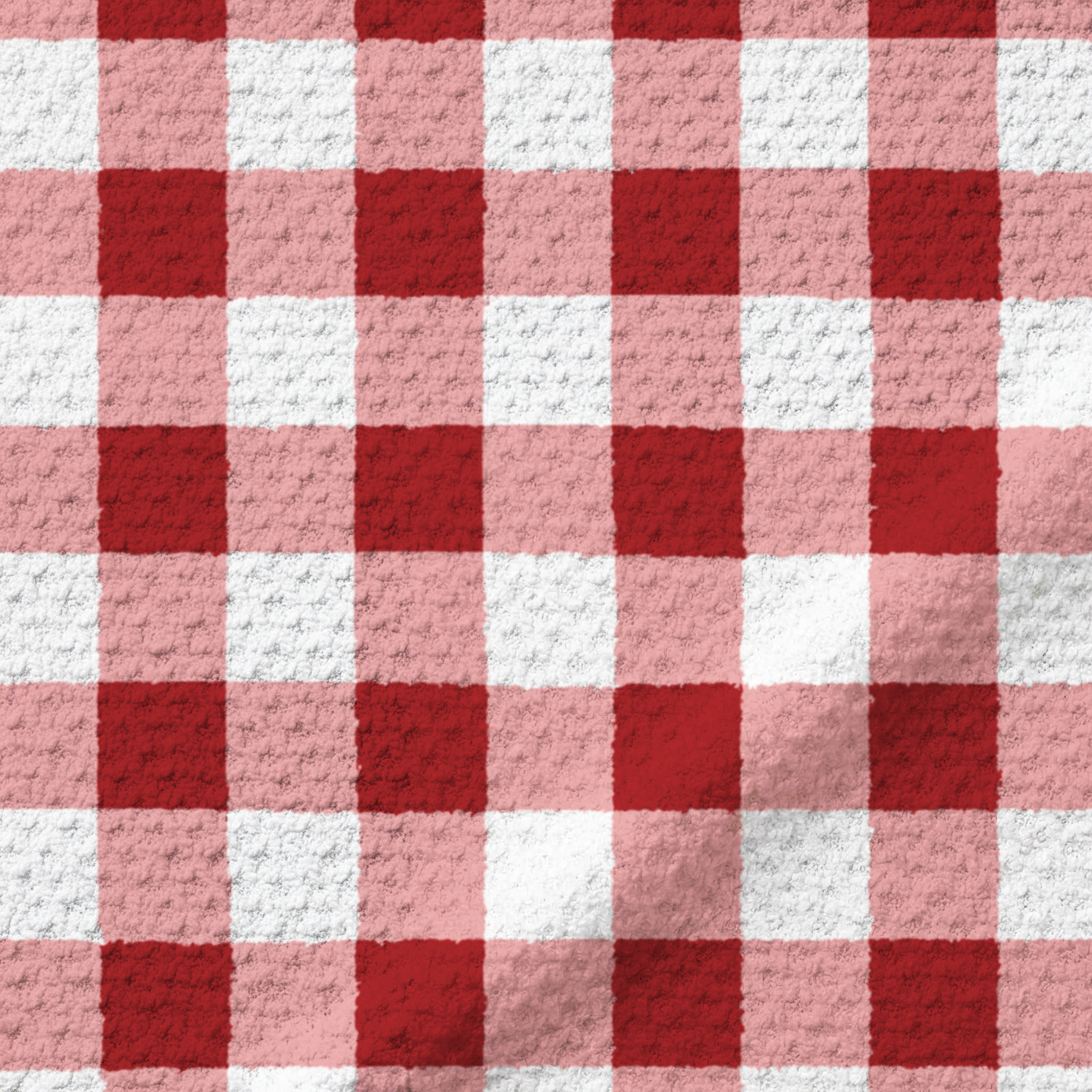 Plaid Check | Waffle Weave Kitchen Washcloth