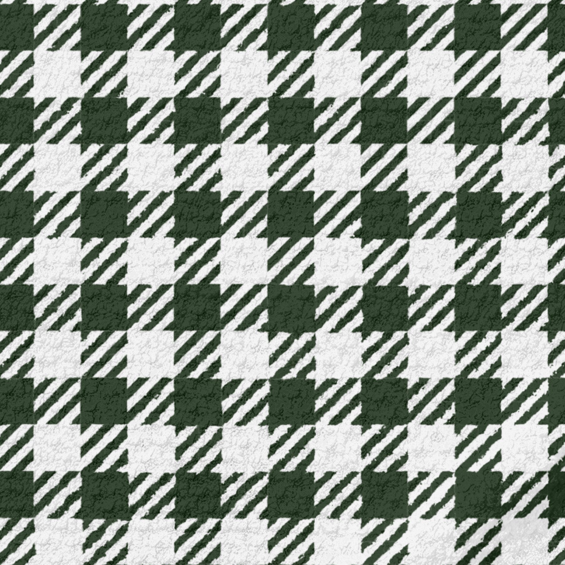 Houndstooth | Waffle Weave Kitchen Washcloth