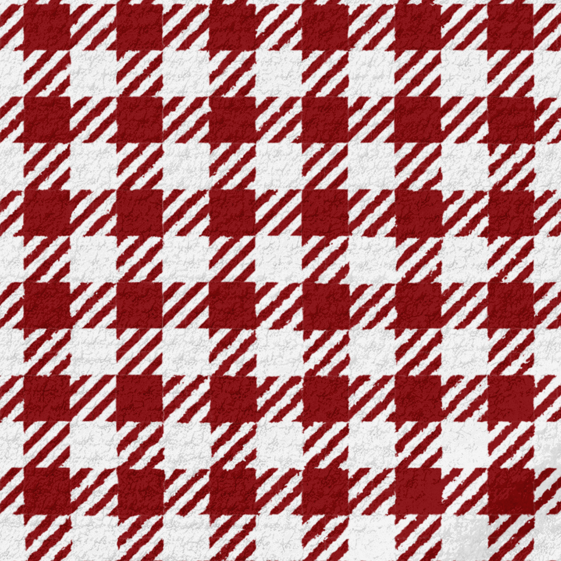 Houndstooth | Waffle Weave Kitchen Washcloth