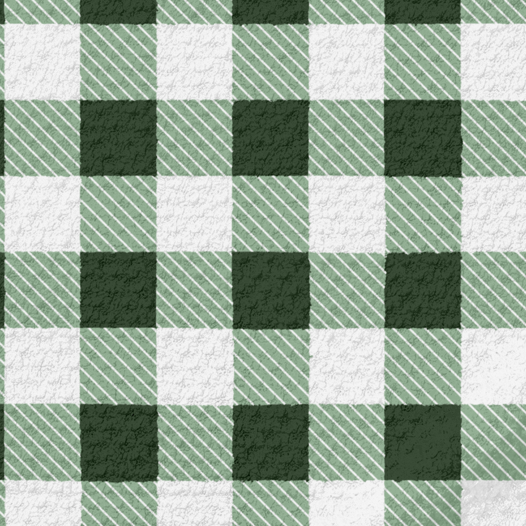 Picnic Plaid | Waffle Weave Kitchen Washcloth