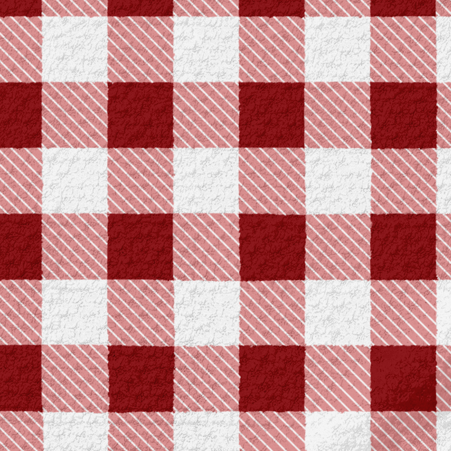 Picnic Plaid | Waffle Weave Kitchen Washcloth
