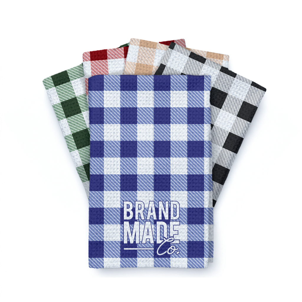 Picnic Plaid | Waffle Weave Kitchen Towel